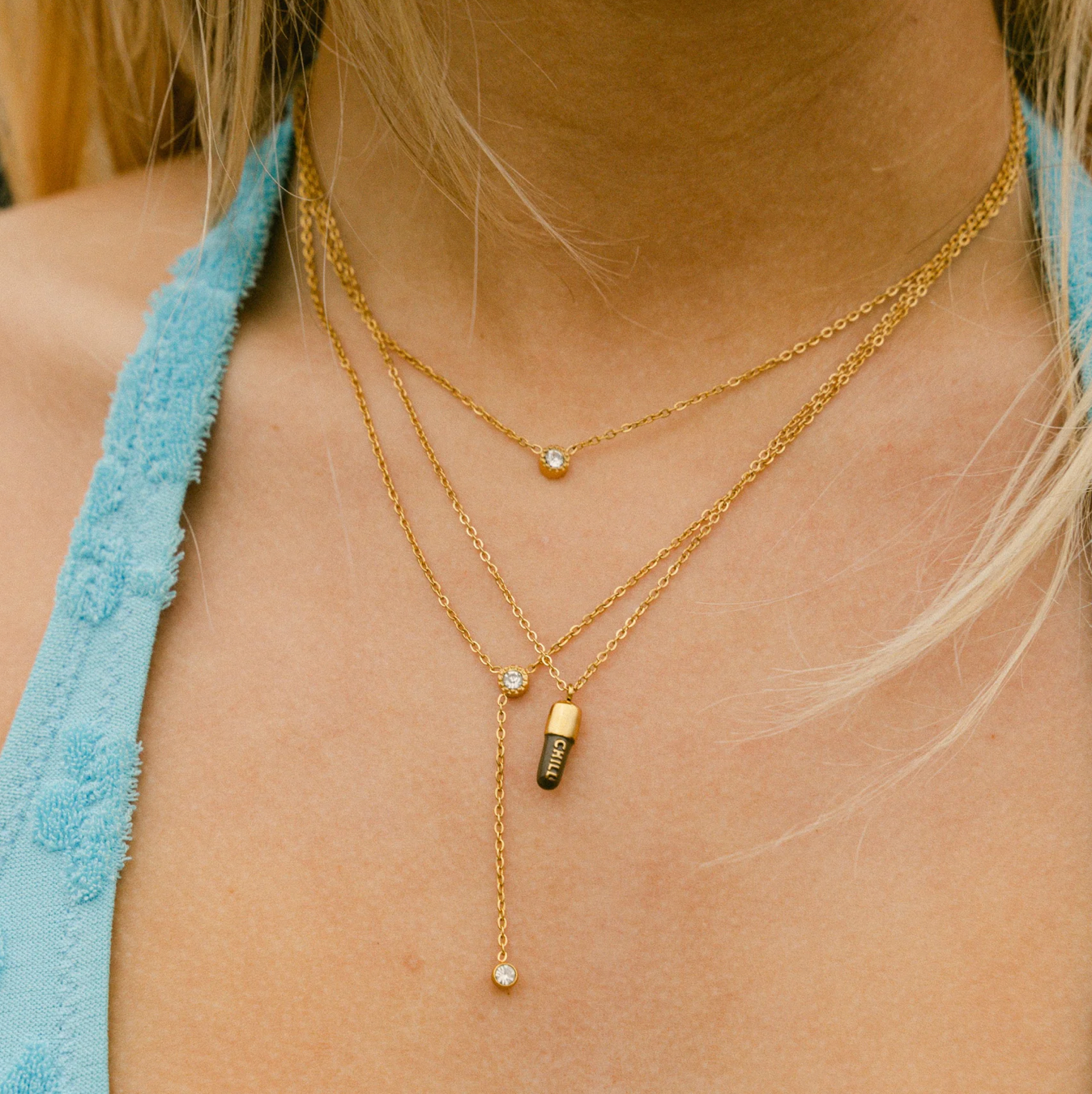 Dancing Queen Y Necklace