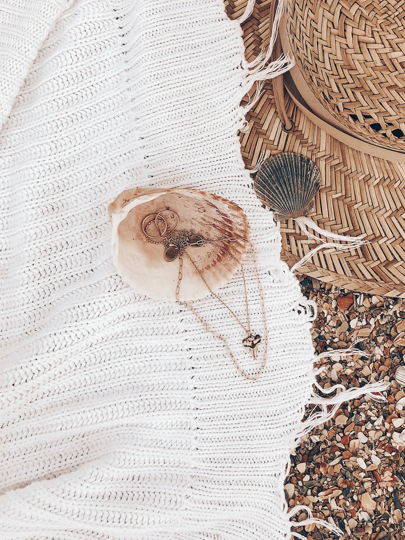 Dipped Shark Tooth Necklace