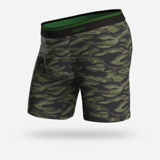 Classic Boxer Brief in Watercolor Camo Green