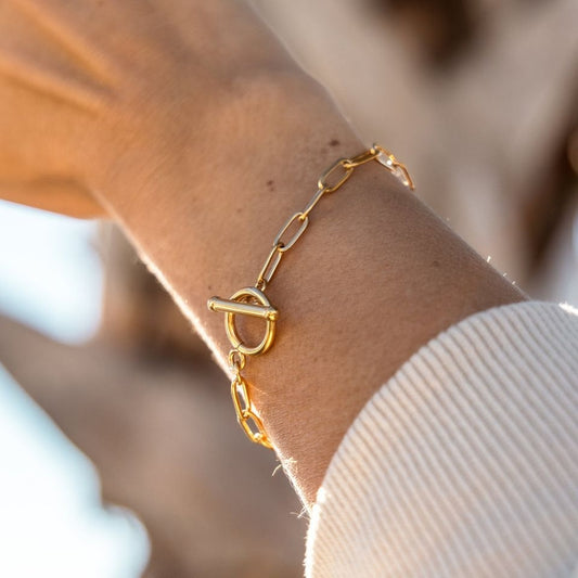 Heartbreaker Toggle Bracelet